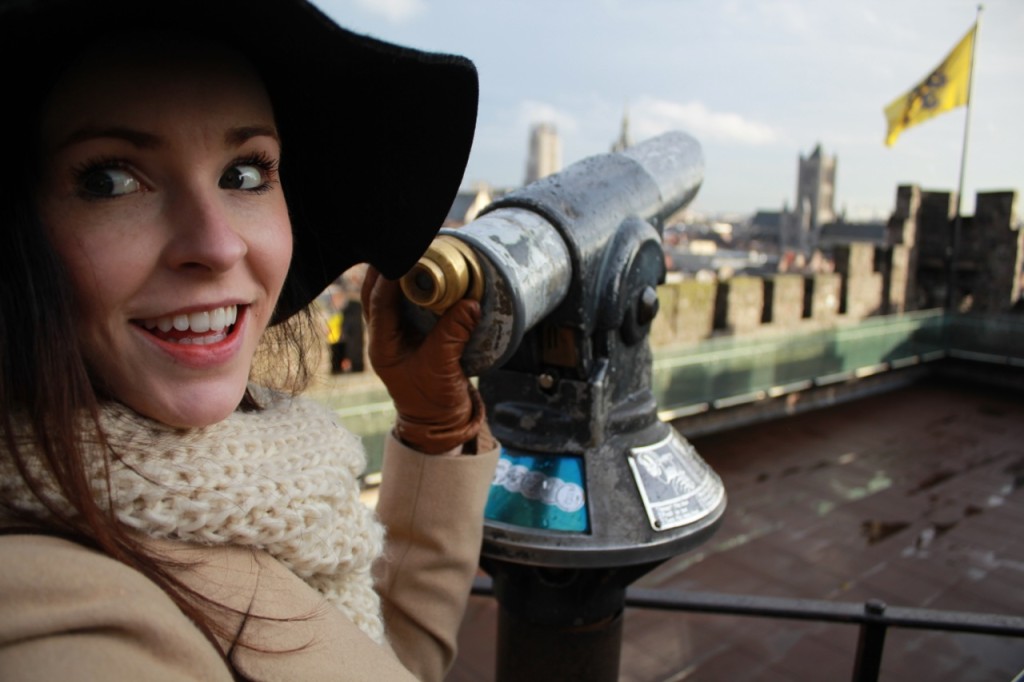 From the Castle, overlooking Ghent