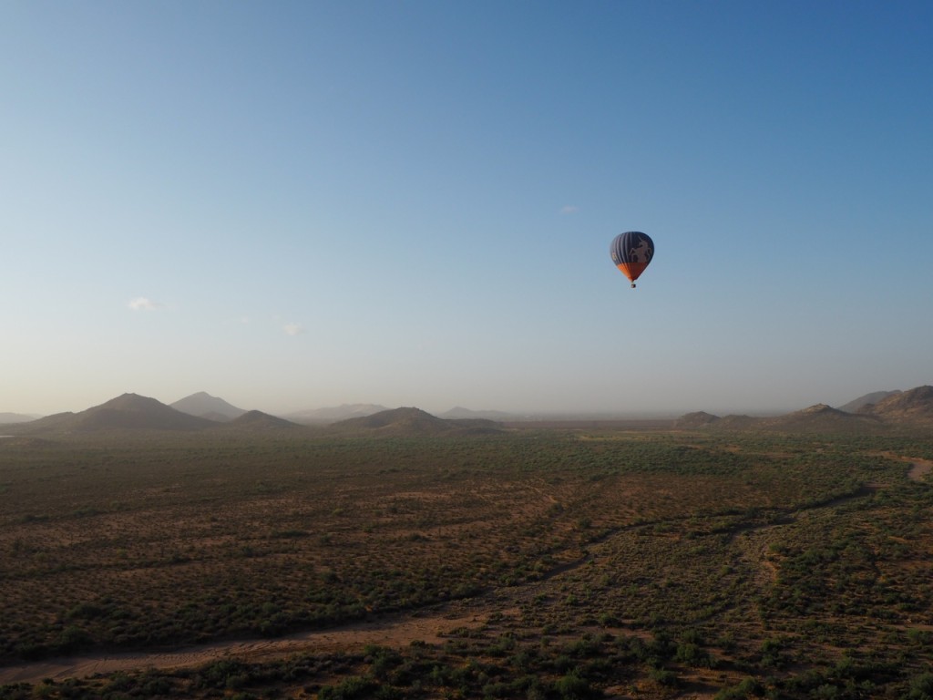 hot air balloon arizona