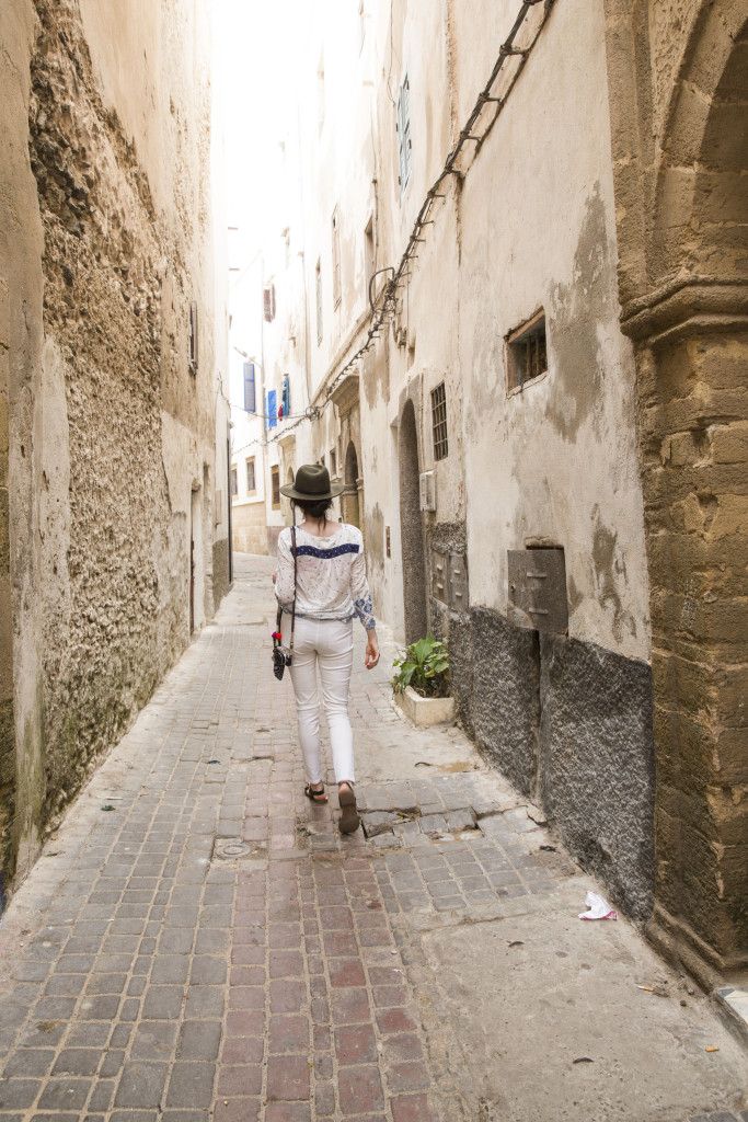 Brooke Saward in Morocco