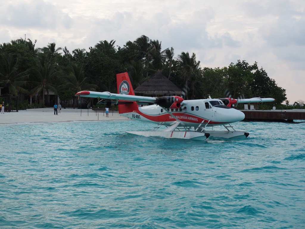 Sea plane Maldives