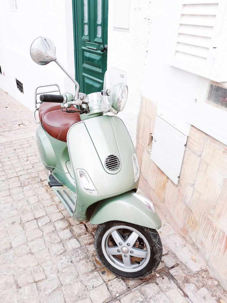 Vespa on the Coast of France | WORLD OF WANDERLUST