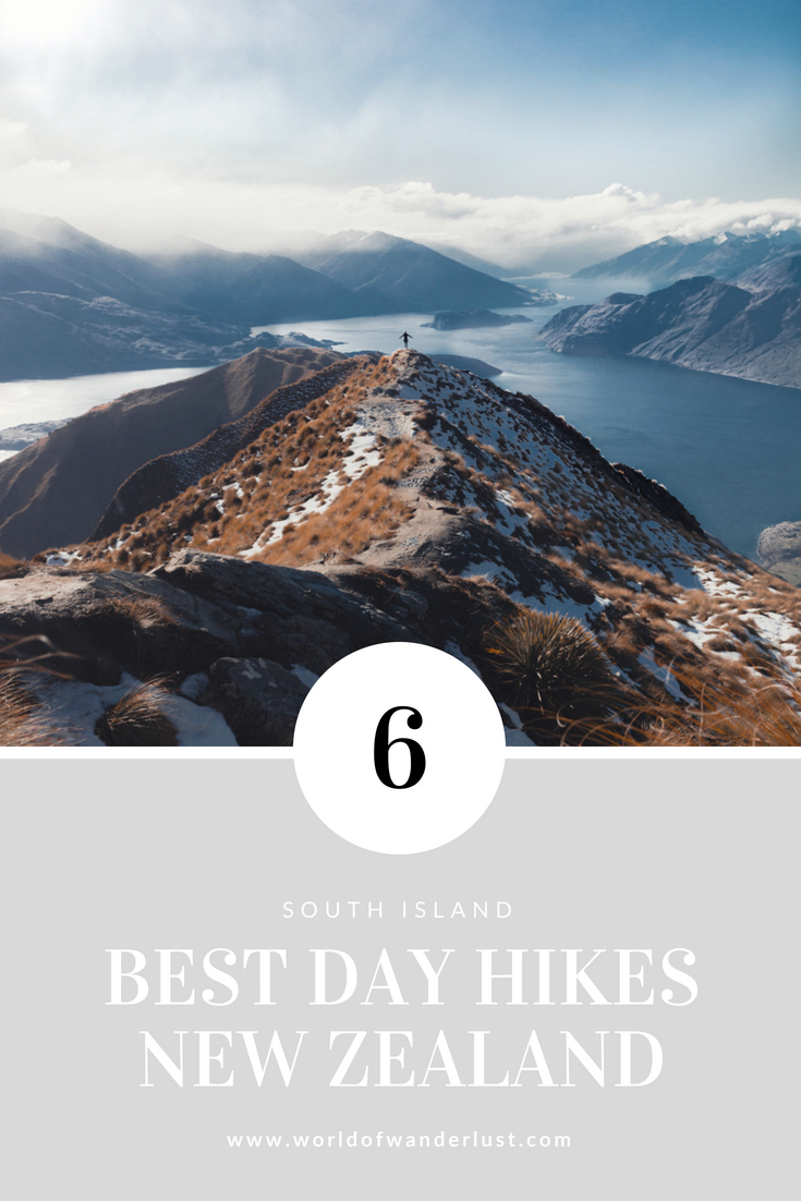 6 Best Day Hikes New Zealand South Island | WORLD OF WANDERLUST