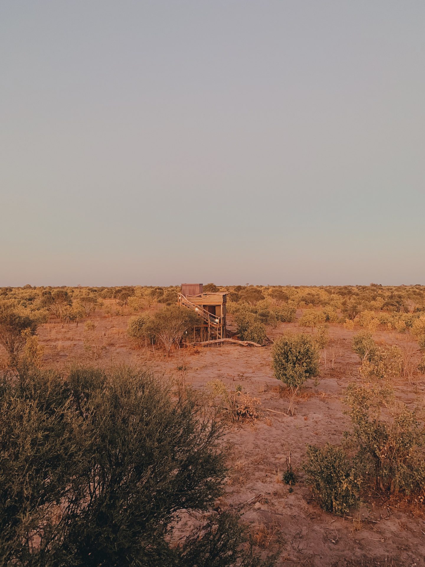 Staying at the Skybeds Botswana