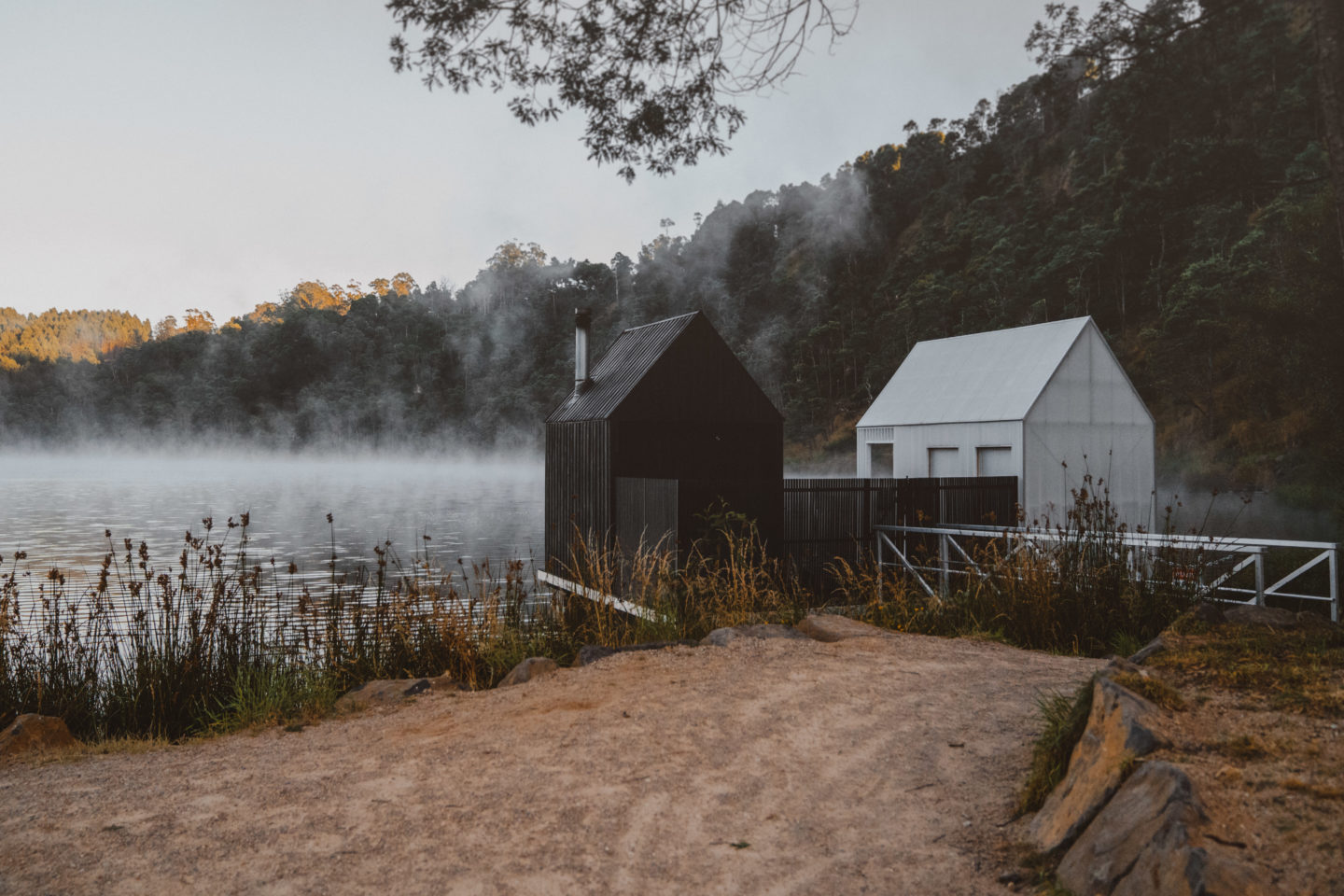 Floating Sauna Derby Tasmania | World of Wanderlust